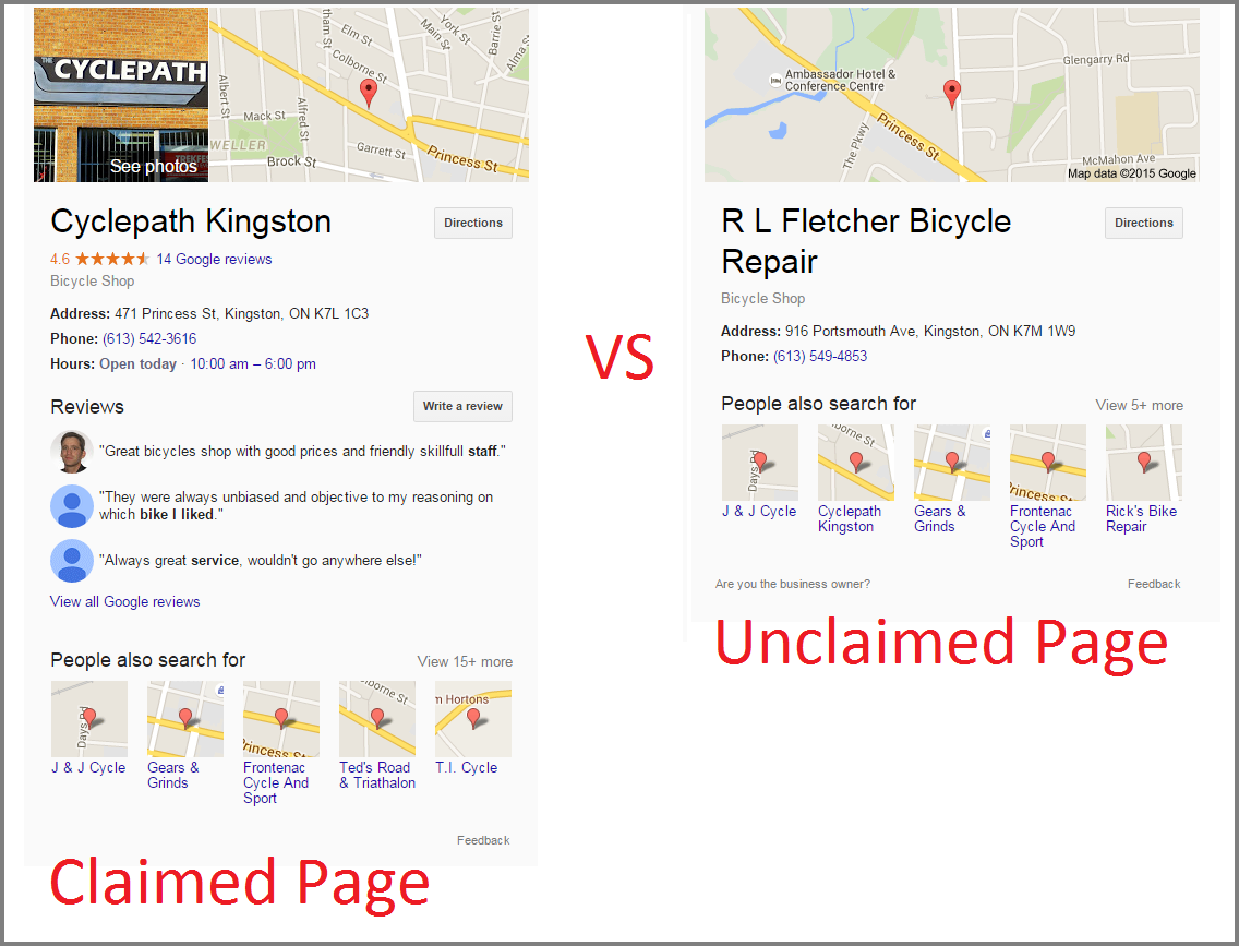 google local pages